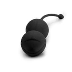 Lovetoy iWizz Luna Kegel ball silikonske keglove kroglice črna