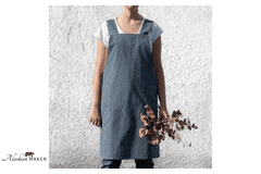 Alaskan Maker PREDPASNIK 231 – japonski denim modre barve AM231D