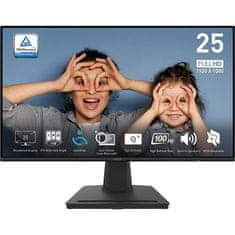 MSI Zaslon PRO MP252 24,5" / FHD / IPS / 100Hz / 1ms MPRT (črn)
