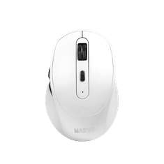 Marvo Office WM111 brezžična bela miška 