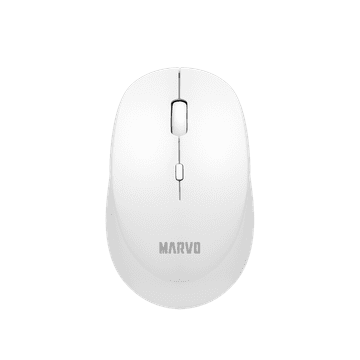 Marvo Office WM103 brezžična bela miška