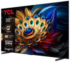 TCL 98C655 4K UHD QLED televizor, Google TV