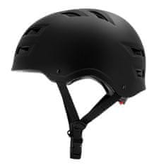 Spokey NINJA Kolesarska čelada, inline, skate, freeride, 55-58 cm, črna