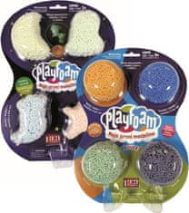 PlayFoam Set za modeliranje kroglic 1+1 (4 barvne+4 svetleče)