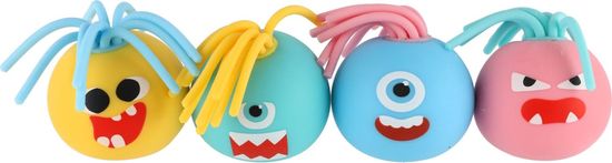 Teddies Krogla Obraz s trepalnicami antistresni mačji sluz