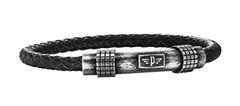 Police Moška čikaška zapestnica PJ26048BLE / 03 (Dolžina 22 cm)