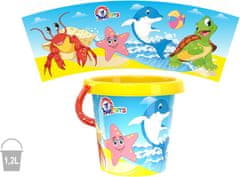 Teddies TECHNOK Vedro z živalmi 14cm 1 kos