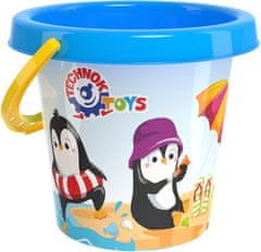 Teddies TECHNOK Vedro z živalmi 14cm 1 kos