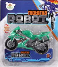 Teddies Transformer motorno kolo, robot 1 kos
