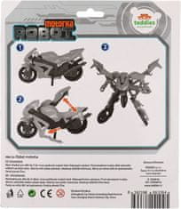 Teddies Transformer motorno kolo, robot 1 kos