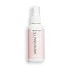 Makeup Revolution Matirni fiksirni sprej in podlaga Relove Super Matte (Fix Mist) 50 ml