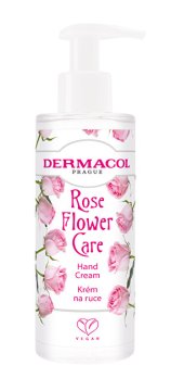 Dermacol Krema za roke s črpalko Rose Flower Care (krema za roke) 150 ml
