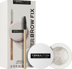 Revolution Relove Power Brow Fix Clear (gel za obrvi) 3 ml