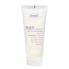 Ziaja Gel in šampon za prhanje za moške Lemon Verbena (gel in šampon) 200 ml