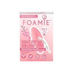Foamie Poljub češnje s češnjevim cvetom in riževim mlekom (ploščica za prhanje) 80 g
