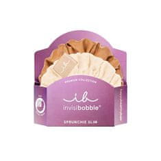 Invisibobble Sprunchie Slim Premium Creme de Caramel gumica za lase 2 kosa