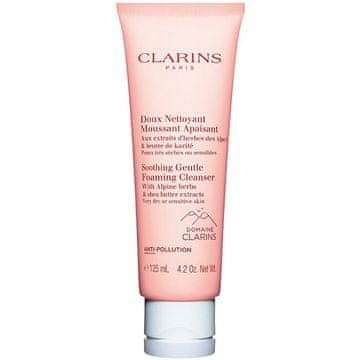 Clarins Pomirjujoče nežno peneče čistilno sredstvo za zelo suho do občutljivo kožo 125 ml