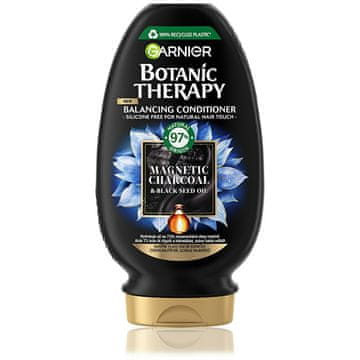 Garnier Vlažilni balzam za mastne lase in suhe konice Botanic Therapy Magnetic Charcoal (Balancing Conditioner) 200 ml