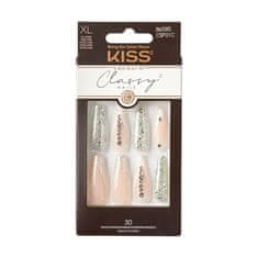 KISS Prilepljeni nohti Classy Nails Premium- Sophisticated 30 kosov