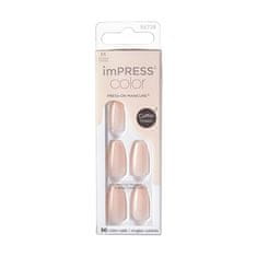 KISS Samolepilni nohti imPRESS Color MC Bubble 30 kosov