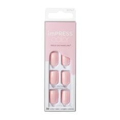 KISS Samolepilni nohti imPRESS Color Pick Me Pink 30 kosov