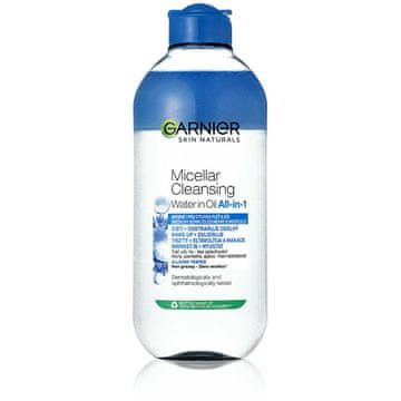 Garnier Negovalna micelarna voda za zelo občutljivo kožo in oči Skin Naturals 400 ml