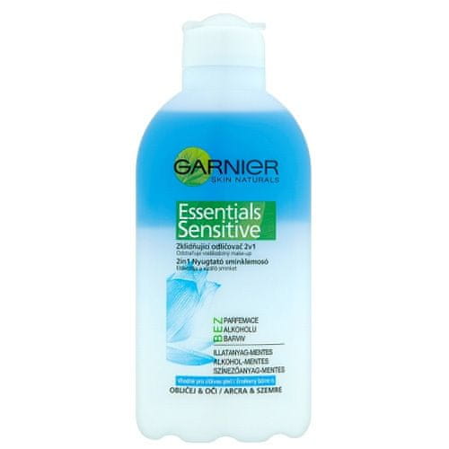 Garnier Essentials Sensitive 2v1 pomirjujoč odstranjevalec ličil 200 ml