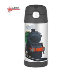 Thermos Otroški termos s slamico - vlak