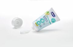 Chicco zobna pasta s fluorom, aromatizirana z banano, jabolko, 6m +
