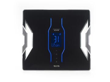 Tanita Pametna osebna tehtnica z analizo telesa in prenosom podatkov v telefon črna RD-953