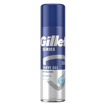 Gillette Revitalizacijski gel za britje z zelenim čajem 200 ml
