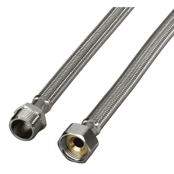 Xavax Podaljševalna cev, ojačana, iz nerjavečega jekla, 2 m