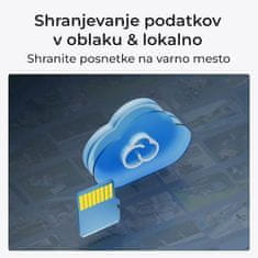 Reolink Argus B730 IP kamera, 4K 8MP UHD, WiFi, baterija, vrtenje, nočno snemanje, LED, aplikacija, vodoodporna