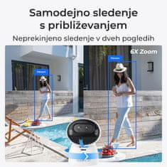 Reolink Argus B730 IP kamera, 4K 8MP UHD, WiFi, baterija, vrtenje, nočno snemanje, LED, aplikacija, vodoodporna