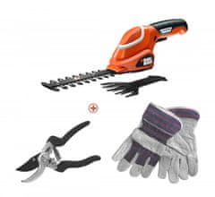 Black+Decker AKU ŠKARJE ZA GRMIČEVJE IN TRAVO 7 V GSL700KIT