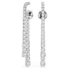 Swarovski Bleščeči dolgi uhani 2v1 s cirkoni Matrix 5709257