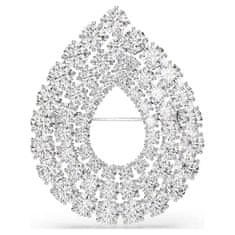 Swarovski Bleščeča broška s cirkoni Drop Matrix 5714648