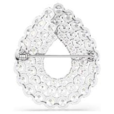 Swarovski Bleščeča broška s cirkoni Drop Matrix 5714648