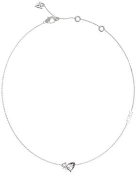 Guess Elegantna ženska ogrlica s kristali Wonderlights JUBN04413JWRHT/U