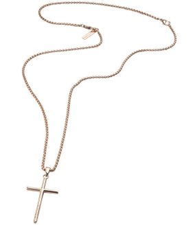 Police Moška pozlačena ogrlica z Wrangelovim križem PJ26390PSR.02