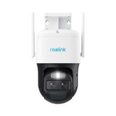 Reolink Trackmix G770 IP kamera, 4K UHD, 8MP, 4G LTE, baterija, vrtenje+nagibanje, 2x objektiv, reflektorji, aplikacija