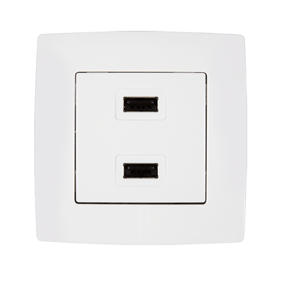 ELMARK city dvojna vtičnica - 2x USB