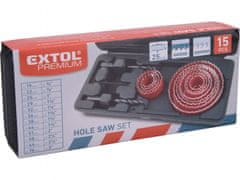 Extol Premium Kronski svedri, 12průměrů O 19-76mm