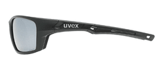 Uvex SportStyle 232 očala, Mat Black/Mirror Silver