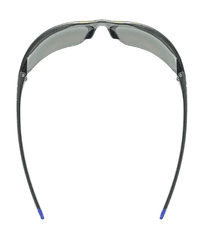 Uvex Equate očala, Mat Black-Blue/Mirror Blue