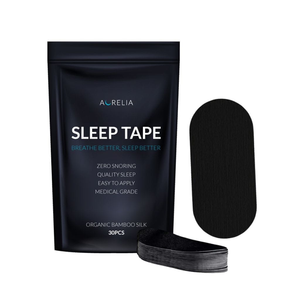 AureliaDream Nežen trak za usta med spanjem, 30 kosov, SleepTape