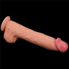 Lovetoy 14'' velika drsna prevleka, dvoslojni Dong
