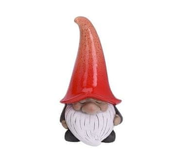 ProGarden Vrtni škrat KO-252213020 okrasek jelen 23 cm rdeč