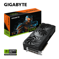 Gigabyte Grafična kartica GeForce RTX 5090 WINDFORCE OC 32G, 32GB GDDR7, PCI-E 5.0
