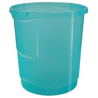 Esselte Colour'Breeze koš za odpadke, 14 l, sveže moder